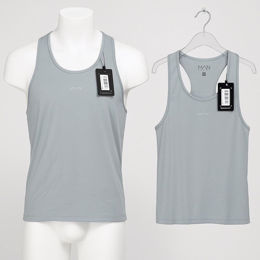 823 Gray Man’s Tank Top